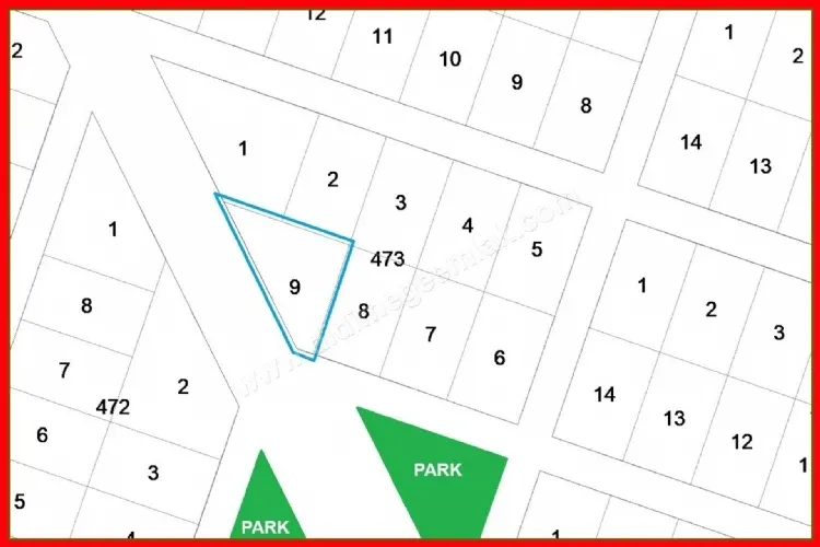 Didim Balovada Satılık Düz Arsa 322m2