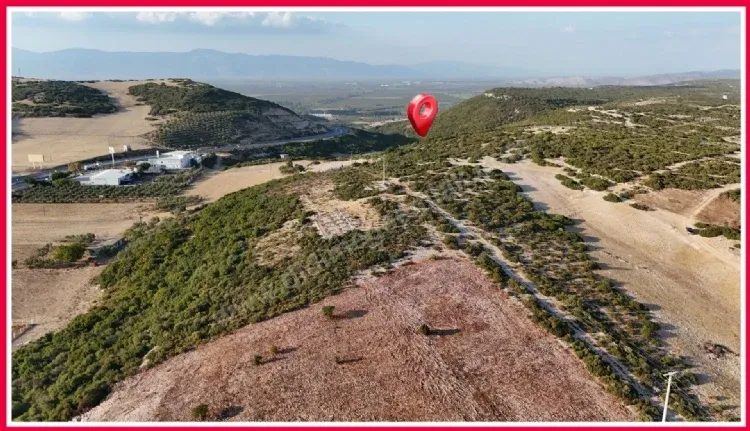 Bozsekide Bodrum Yoluna 120 Metre 2 Parsel Villa İmarlı arsa